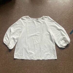 Elegant White Women's Top